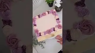 MINIMAL CAKE DECORATION #cakedecoration #minimal #idea #cakedesign #shorts