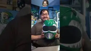 My Very First 3D Printed Green Ranger Helmet