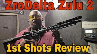 1st Shots With My AR15 | Zro Delta Zulu 2