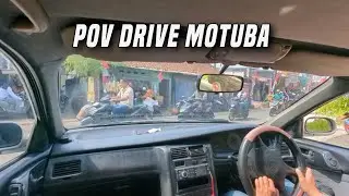 Driving Motuba CORABS POV Toyota Corona Absolute 1.6cc MT di jalanan sempit