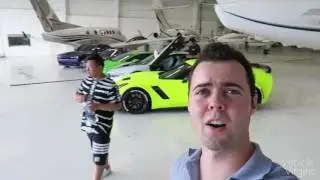 Maschine Meister &ndash; INSANE Private Jet Car treffen