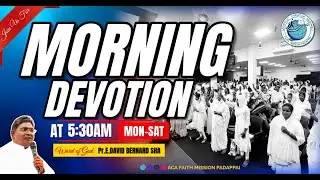 MORNING DEVOTION | 03-02-2026 | SERMON BY: PR.E.DAVID BERNARD SHA | LIVE STREAMING.