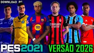 Pes 2021 download pc ATUALIZADO 2026 [GAVI PATCH]