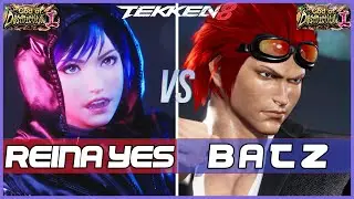 Tekken 8 ▰ Reina Yes (Reina) Vs Batz (Hwoarang) ▰ High Level Gameplay