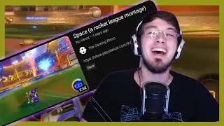 Reacting to Rocket League Montages with 0 views.