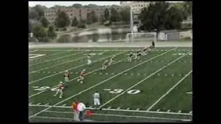 Urbana University Blue Knights Football: Rodney Holmes 95-yard kickoff return for TD
