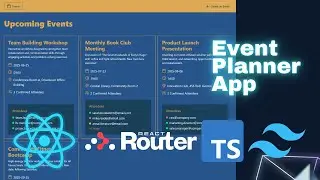 React Event Planner App Tutorial for Beginners &ndash; Project #8 - React from Confusion to Clarity