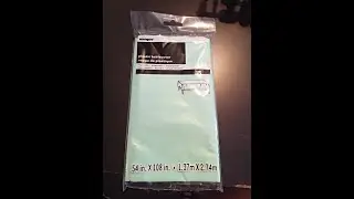 Unique Industries Mint Plastic Tablecloth, Compact, Multicolor Amazon Review