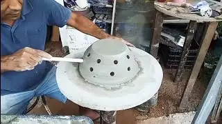 Como!! fazer um  xaxim simples de cimento  para plantar orquídeas.