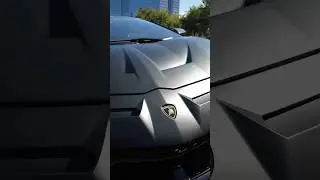 Satin black Lamborghini Aventador SVJ #Lamborghini #aventador #svj #supercars