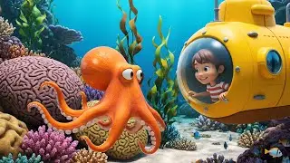 Tiny Octopus&rsquo;s Bubble Sea Adventure | Nursery Rhymes for Kids & Baby Songs