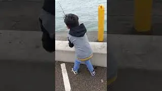 LITTLE BOY BATTLES MONSTER BLACK DRUM!! #361 #FISHING #TEXAS #MONSTERS