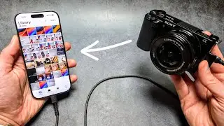How to Connect Camera to iPhone & Transfer Pictures / Videos - Sony, Canon, Panasonic, GoPro, DJI