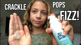 ASMR fizzy lotion! Insane tingles *fizz, popping, crackling!