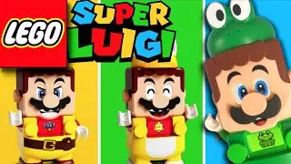 LEGO Super Mario All New Power-Ups 2021 LEGO Luigi #Shorts LEGO Super Mario Starter Course Set 71387