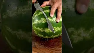 Watermelon Cutting  🍉ASMR slice Sounds