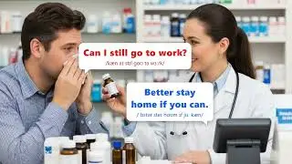Doctor Visit English Conversation 🩺 | Easy Speaking Practice (A2&ndash;B1)