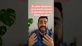 &iquest;Afecta si duermo mis 8 horas pero de d&iacute;a? #shorts