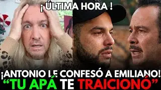 CERIANI DESCUBRE QUE ANTES de PARTIR, ANTONIO AGUILAR CONFESO a EMILIANO EL MAYOR SECRETO FAMILIAR