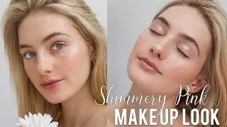Glossy & Glowy Makeup Look | Pink Inspired Everyday Beauty Routine | Sanne Vloet