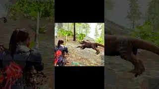 MEGAPITHECUS Boss Fight in ARK Mobile 🔥 | EPIC Snow Battle #13 | Insane Survival Challenge! #shorts