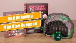 Dungeons & Dragons Mini Dice Dungeon - Unboxing & Review