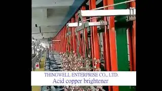 Acid copper brightener Video