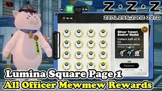 Lumina Square All Officer Mewmew Rewards Page 1 Zenless Zone Zero