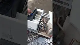 Window type Aircon Cleaning 8(9/29)/Trip ni Eve #youtubeshorts #airconcleaning #asmrsounds #asmr