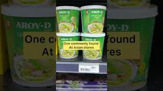 Always Buy Curry Paste from Asian Stores!