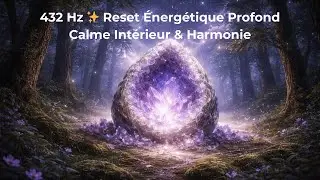432 Hz ✨ Reset Énergétique Profond | Calme Intérieur & Harmonie