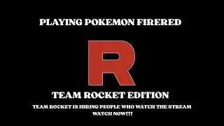 Playing Pokemon Team Rocket