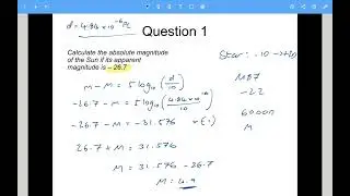 Astrophysics  - Surveying the Stars - Lesson 4 Absolute Magnitude.