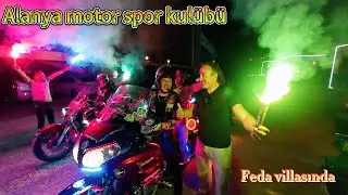 Alanya motor kulübü ile birlikte gezi