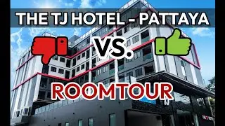 THE TJ HOTEL - Jomtien Pattaya - ROOMTOUR Deluxe Doppelzimmer Nr. 613 - Thailand 🇹🇭 4K