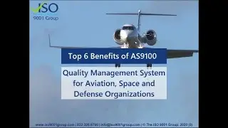Top 6 Benefits of AS9100 - Quality Management System for Aviation, Space and Defense Organizations