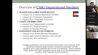 CSBG Organizational Standards Content Training