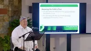Sunday Bible School &bull; Apologetics Series (Week 4)