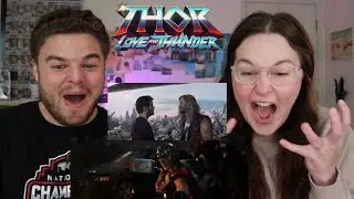 THOR LOVE AND THUNDER TEASER TRAILER REACTION!