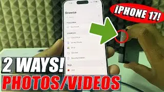 как перенести фото/видео с iPhone 17 на внешний жесткий диск?
