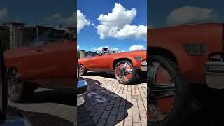 Love the floats #eyecandywhipz #cars #carshow #bigrims #floaters #newatlanta