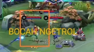 Detik-detik Onic Drian Nge Trol di MPLI vs Blacklist Internasional