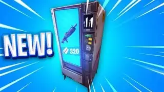 Brand New Vending Machine!! In Fortnite Battle Royale