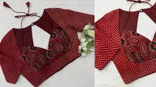 Real masaba blouse cutting / Princess cut masaba blouse cutting and stitching all size 