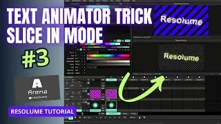 Text Animator Trick #3 Slice In