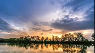 Beautiful Sunset Timelapse 4K - Free HD Stock Footage - No Copyright