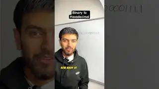 Binary to hexadecimal - GCSE & A Level Computer Science #computerscience #alevel #gcse