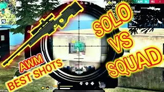 SOLO VS SQUAD FREE FIRE GAMEPLAY | FREE FIRE CHALLENGE | AWM GAMEPLAY | PIPUDI GAMING | 1V4 PLAY
