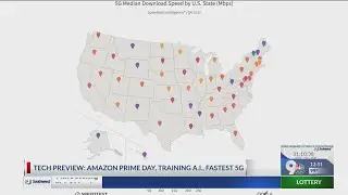 Tech preview: Amazon prime day, training AI, fastest 5G
