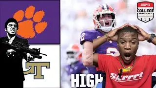 #12 Clemson vs Georgia Tech 🫨 Week 3 Reaction 🏈 2025 College Football Highlights